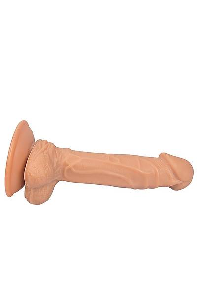 Belden Balamal Realistik Et Dokulu Penis 18cm