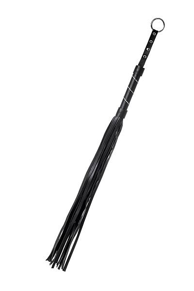 Anonymo #0005 Flogger, PU deri, siyah, 64 cm