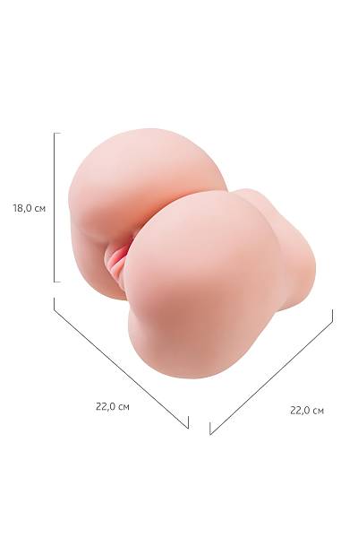 Toyfa Juicy Pussy  Masturbator Realistik, TPE, Ten , 22 cm