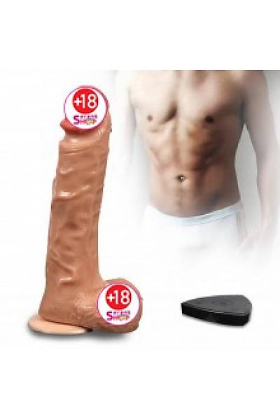 Uzaktan Kumandal Oynar Bal 20 Fonksiyon Titreimli arjl Realistik Vibratr