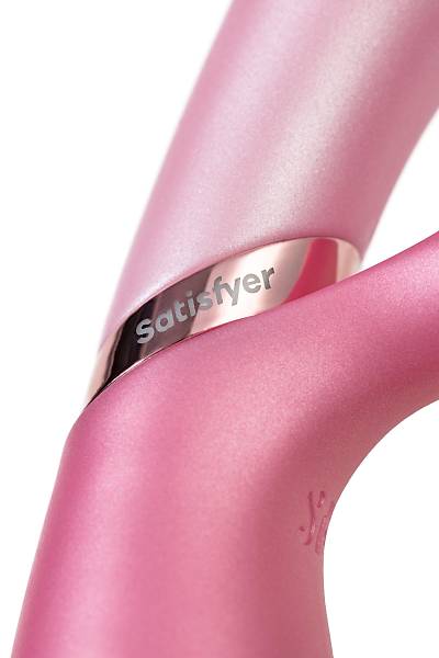 Satisfyer Hot Lover Pink Vibratr , klitoral uyarc, pembe