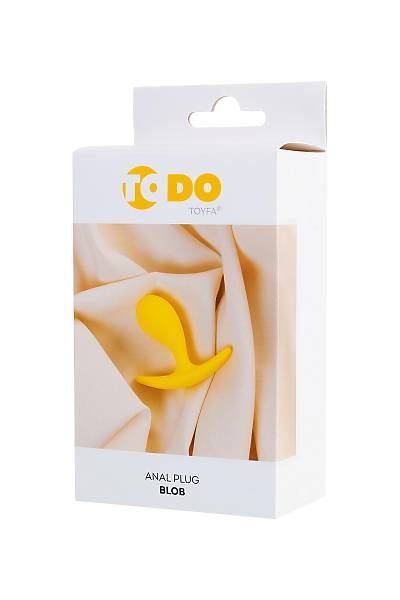 ToDo by Toyfa Blob anal k�l�f�, silikon, sar�, 5,5 cm, � 2,1 cm