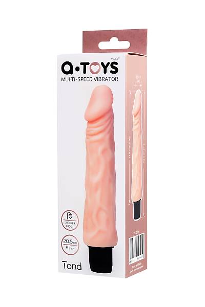 A-Toys by TOYFA Tond Taraf�ndan Ger�ek�i Vibrat�r 20,5 cm