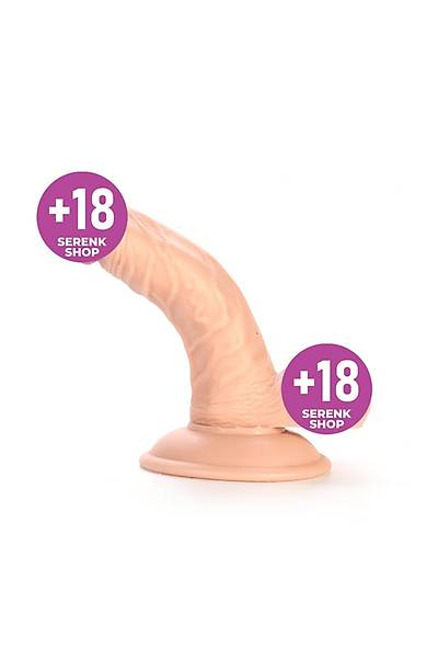 Yukar Eik Damarl Dildo 16 cm