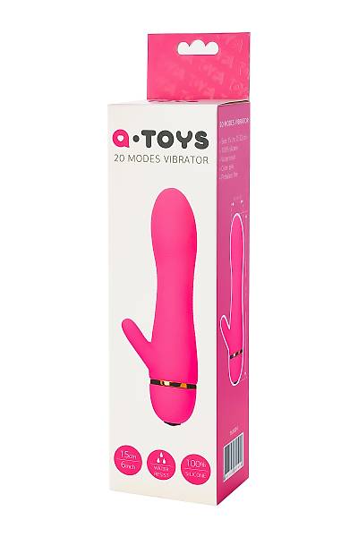 A-Toys by TOYFA Klitoral Uyar�c� vibrat�r, silikon, pembe, 15 cm