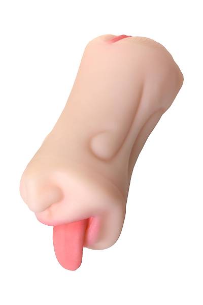 Juicy Pussy by TOYFA Masturbator Gereki Fruity Tongue, Az ve Vajina, TPE Malzeme 9 cm
