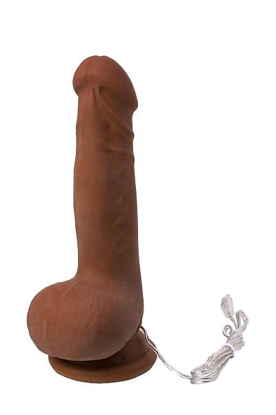 TOYFA RealStick Elite Mulatto Ger�ek�i Vibrat�r, Kahverengi, 13 cm