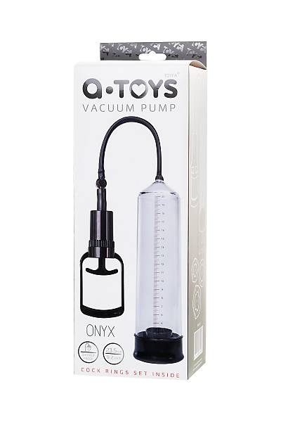 A-Toys by TOYFA penis pompas�, PVC, siyah, 23,5 cm