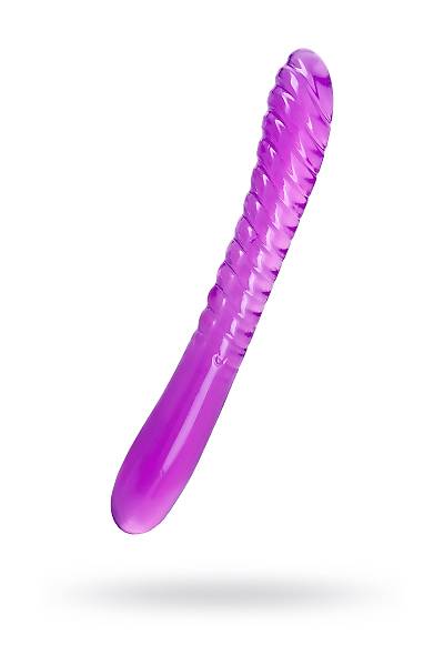 A-Toys by TOYFA ift tarafl yapay penis Frica, TPE, mor, 23 cm