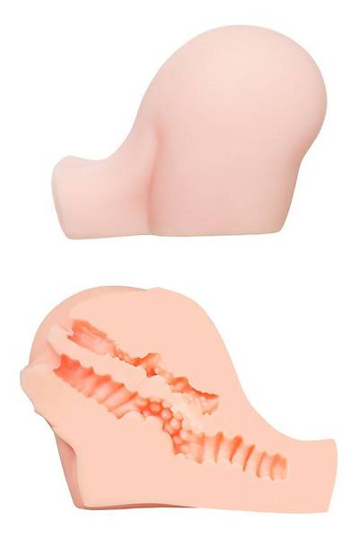 �zel Vajinal Detayl� �ift Giri�li Orta Boy Mast�rbat�r Kal�a S�perClone Yumu�ak Dokulu Suni Vajina