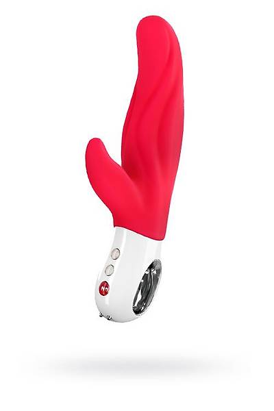 Fun Factory LADY B� vibrat�r, silikon, k�rm�z�, 22 cm