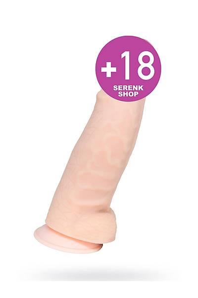 Lovetoy Dildo cyberskin - SUPERGIANT laminat vantuzlu, �ap 74 mm, uzunluk 245 mm