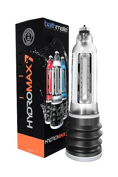 Bathmate HYDROMAX7 hidrolik pompa, ABS plastik, transparan, 30 cm (Hydromax X30 muadili)