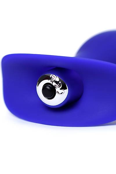 ToDo by Toyfa Fancy anal vibratr, silikon, mavi, 10,7 cm,  3,5 cm
