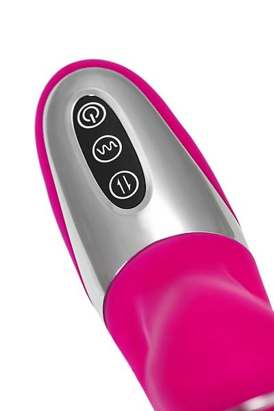 JOS TO-FROLLY Vakum Dalgas� Vibrat�r�, Silikon, Pembe, 21,5 cm
