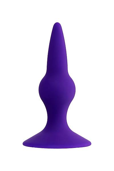 ToDo by Toyfa Klapsy Anal Plug, Silikon, Mor, 10,5 cm,  3 cm