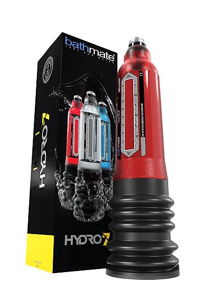 Bathmate HYDRO7 hidrolik pompa, ABS plastik, krmz, 30 cm (Hercules analog)