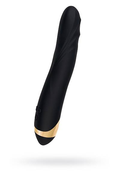 WANAME D-SPLASH Ger�ek�i olmayan Storm Vibrat�r�, Silikon, Siyah, 22,5 cm