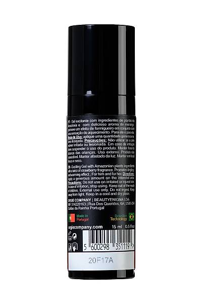 ORG�E Is�nma ve titre�im etkisi olan Sexy Vibe Hot Masaj Jeli, 15 ml