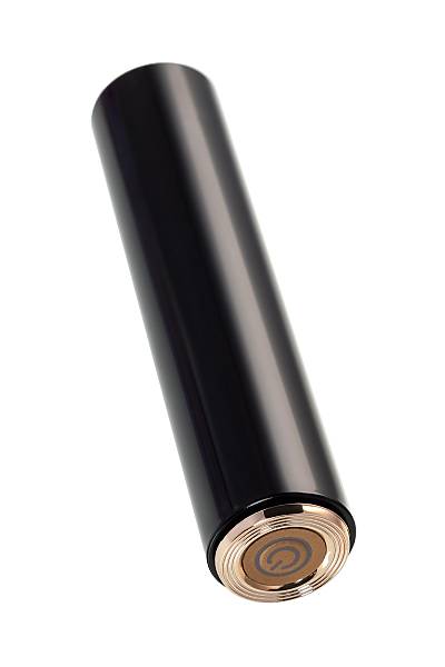 L'eroina Merlo Mini Ruj Vibratr, ABS plastik, Siyah, 10,5 cm