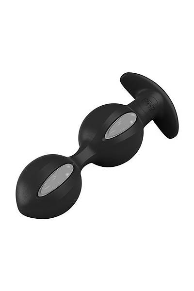 Fun Factory B BALLS anal stim�lat�r�, silikon, siyah, 13 cm