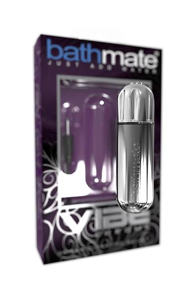 Bathmate Vibe Bullet Krom Vibrat�r, Plastik, G�m��