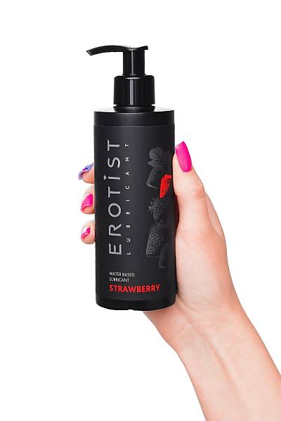 Erotist Lubr ilek aromal, ilek aromal, su bazl kayganlatrc, 250 ml
