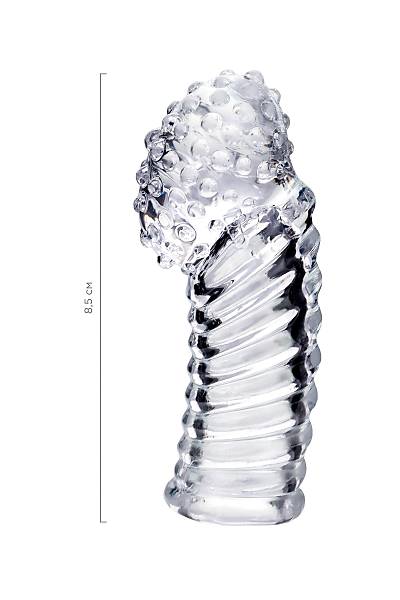 A-toys by TOYFA Dale parmak ucu, TRE, transparan, 8,5 cm