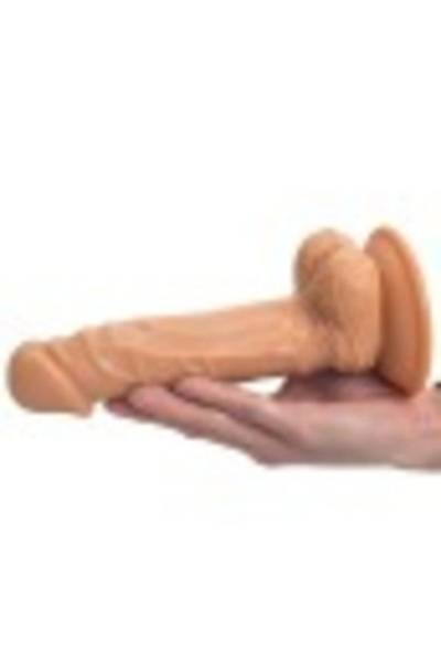 Belden Balamal Realistik Et Dokulu Penis 18cm