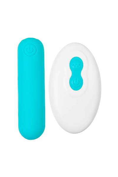 A-toys by Toyfa Vibrat�r mermisi Tnim, silikon, mavi, 6,5 cm