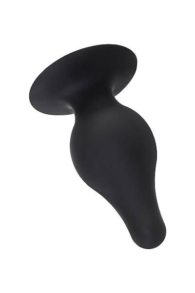 Erotist Spade L anal klf, Silekspan, siyah, 11 cm