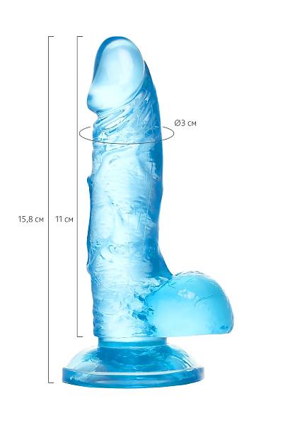 A-Toys by TOYFA Gereki yapay penisIndy, TPE, Cam Grnm 15,8 cm