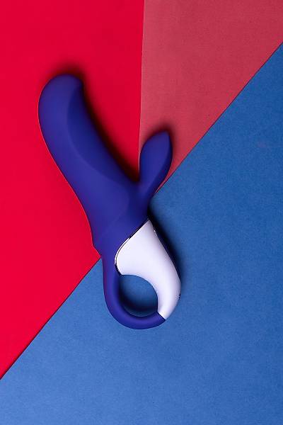 Satisfyer Magic Bunny Ger�ek�i olmayan  Vibrat�r�, Silikon, Mor, 17,7 cm