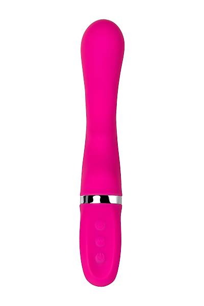 JOS PLO Vibratr, WOW Modlu, Silikon, Pembe, 20 cm
