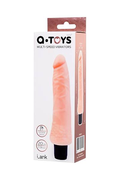 A-Toys by TOYFA  Lank Ger�ek�i Vibrat�r 20 cm
