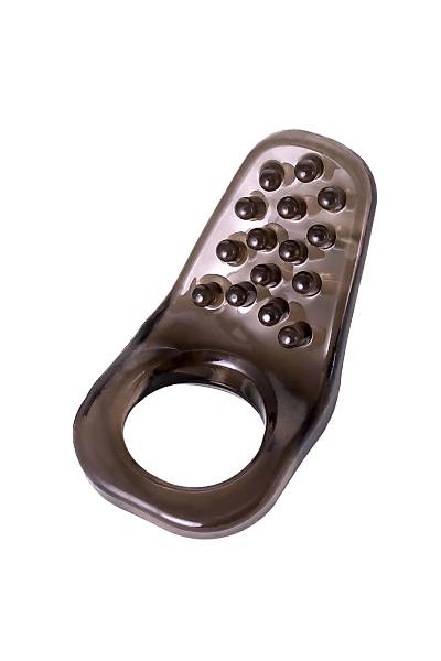 Toyfa XLover Penis Montaj Halkas, Termoplastik Elastomer (TPE), siyah, 4 cm