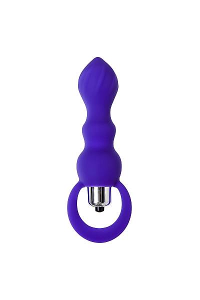 ToDo by Toyfa Curvy anal K�l�f, silikon, mor, 14 cm, � 3,2 cm