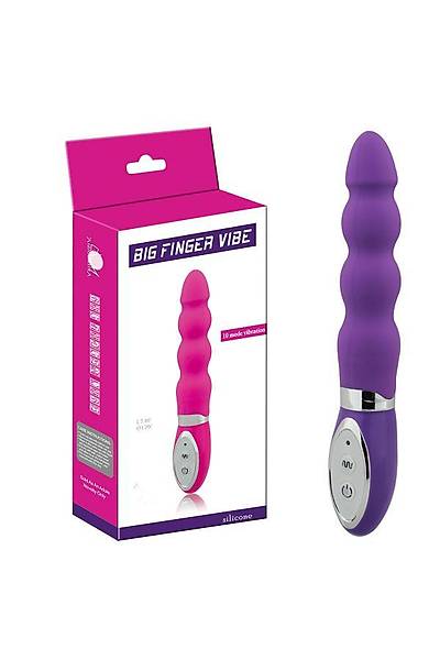BIG FINGER VIBE 10 Farkl� Titre�imli L�ks Teknolojik Vibrat�r