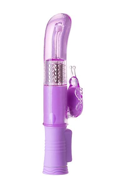 A-Toys by TOYFA High-Tech fantasy klitoral uyar�c� vibrat�r, TPE, mor, 22,4 cm