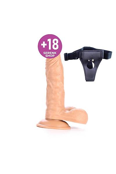 Kemerli Et Dokulu Yumu�ak Penis 21 Cm