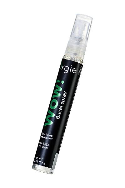 ORGIE Oral Sprey WOW! Soutma ve heyecan verici etkiye sahip Blowjob Sprey, 10 ml