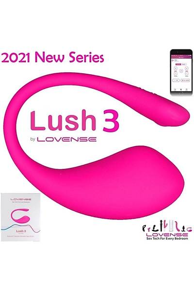 Lush 3 Telefon Kontroll� Giyilebilir Masaj Aleti