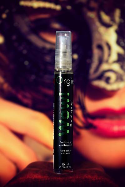 ORGIE Oral Sprey WOW! Soutma ve heyecan verici etkiye sahip Blowjob Sprey, 10 ml