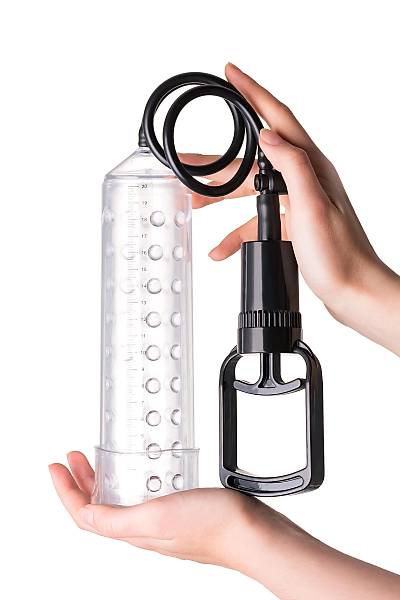 A-Toys by TOYFA penis pompas, TPE, transparan, 23,5 cm