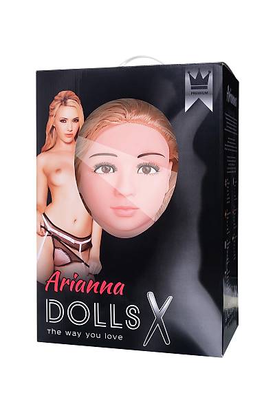 Dolls-X by TOYFA Gereki kafa, sarn, iki delikli Arianna tarafndan ime Doll