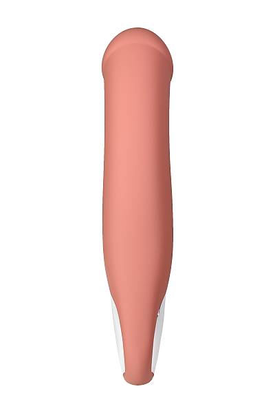 Satisfyer Vibes Master Vibrat�r Ger�ek�i olmayan , silikon, bej, 23,5 cm.