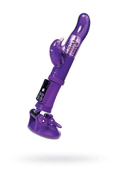 A-Toys by TOYFA klitoral uyarc vibratr, TPR, Mor, 22,5 cm