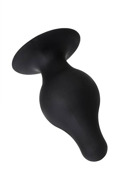 Erotist Spade S anal klf, Silekspan, siyah, 8 cm