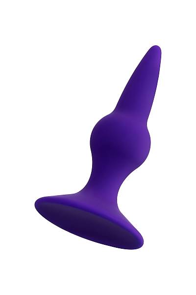 ToDo by Toyfa Klapsy Anal Plug, Silikon, Mor, 10,5 cm,  3 cm