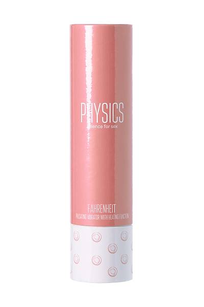 PHYSCS FAHRENHET titreimli toplar olan stma fonksiyonlu vibratr, silikon, pembe, 19 cm